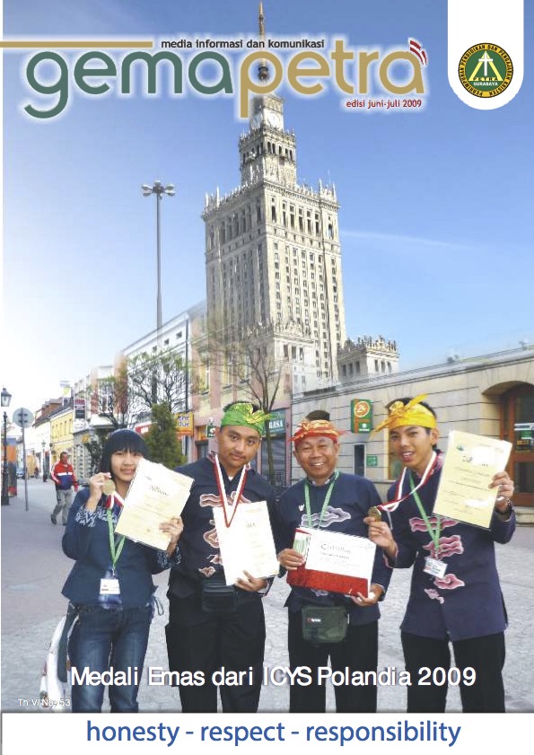 Gema Petra Edisi Juni-Juli 2009
